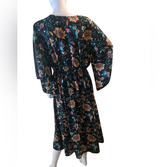 Belle Boho by Kim Gravel Regular Smocked Waist Caftan - Picture 7 of 9